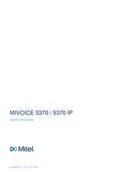 Mitel Networks MiVoice 5370 Guia De Inicio Rapido