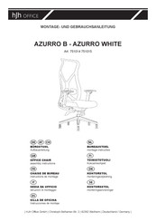 hjh OFFICE AZURRO B 751014 Instrucciones De Montaje