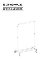 Songmics HSR61/061 Manual De Instrucciones