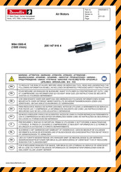 Desoutter M84-1500-K Instrucciones De Seguridad