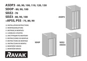 RAVAK APSS 75 Instrucciones De Montaje