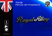 ROYAL ALLOY TG125 Manual Del Propietário