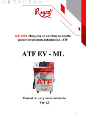 Rogen ATF EV-ML Manual De Uso Y Mantenimiento