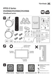 ViewSonic VS19366 Guia De Inicio Rapido