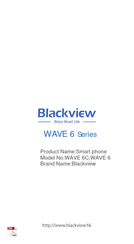 Blackview WAVE 6C Manual Del Usuario