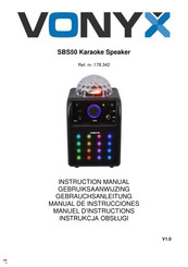 Vonyx SBS50 Manual De Instrucciones