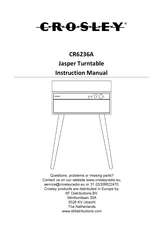 Crosley CR6236A Manual De Instrucciones