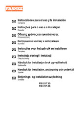 Franke 305.0518.706 Instrucciones Para El Uso Y La Instalacion