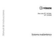 thomann the t.bone free solo PT 1.8 GHz Manual De Instrucciones