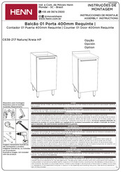 HENN Requinte C638-217 Instrucciones De Montaje