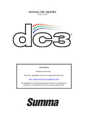 Summa DC3 Manual Del Usuario