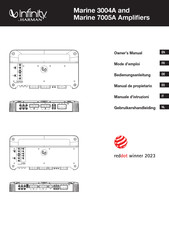 Harman Infinity Reference 7005A Manual Del Propietário