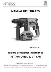 JET-ARCO JA20DETA Manual De Usuario