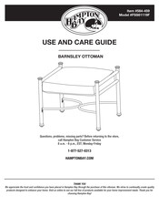 Hampton BARNSLEY FSS61119F Guía De Uso Y Cuidado