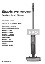 Shark HYDROVAC WD200EU Serie Manual De Instrucciones