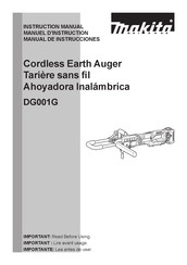 Makita DG001G Manual De Instrucciones