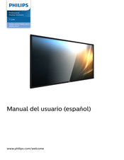 Philips Signage Solutions 65BDL3552T Manual Del Usuario