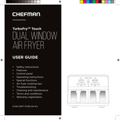 Chefman TurboFry RJ38-SQPF-3TDB-2W-EU Guia Del Usuario