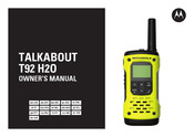 Motorola TALKABOUT T92 H2O Manual Del Usuario