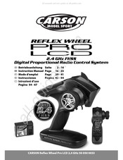 Carson Reflex Wheel Pro Instrucciones