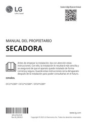 LG DF22 V2SBR Serie Manual Del Propietário