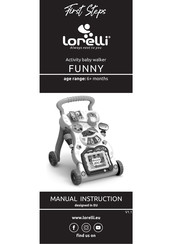 Lorelli First Steps FUNNY Instrucciones De Uso