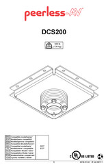peerless-AV DCS200 Instrucciones De Montaje