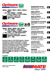 TecMate Optimate TM486 Modo De Empleo