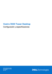 Dell D32M Configuración Y Especificaciones