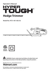 Hyper Tough HT21-401-002-02 Manual Del Operador