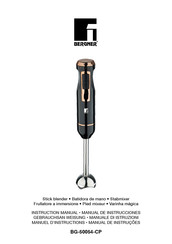 BERGNER BG-50054-CP Manual De Instrucciones