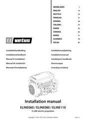 Vetus ELINE080 Manual De Instalación