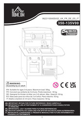 HOMCOM 350-135V00PK Instrucciones De Montaje