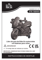 HOMCOM 370-160V91 Instrucciones De Montaje