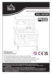 HOMCOM 350-140V80 Instrucciones De Montaje