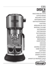 DeLonghi DEDICA ARTE EC885J-GY Manual Del Usuario