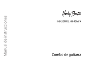 thomann Harley Benton HB-40MFX Manual De Instrucciones