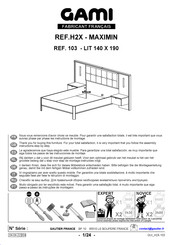 Gami MAXIMIN H2X-103 Instrucciones De Montaje