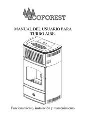 ECOFOREST TURBO AIRE Manual Del Usuario