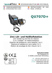 Quick Tools QU707D+ Instrucciones De Uso