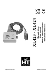 HT Instruments XL423 Manual De Instrucciones