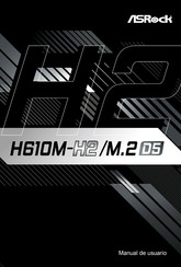 ASROCK H610M-H2/M.2 D5 Manual Del Usuario