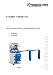 Metallkraft ULMS 500 Manual De Instrucciones