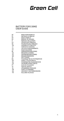 Green Cell EBIKE43 Manual De Usuario