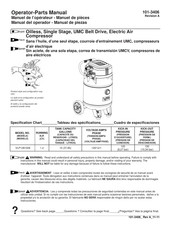 Sanborn VLP1281026 Manual Del Operador - Manual De Piezas