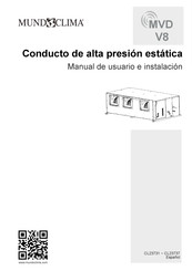 mundoclima CL23737 Manual De Usuario E Instalacion