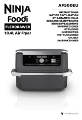 Ninja Foodi FLEXDRAWER AF500EU Manual De Instrucciones