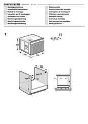 Siemens HB86K675N Instrucciones De Montaje