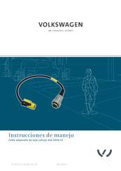 Volkswagen 22100132 Instrucciones De Manejo