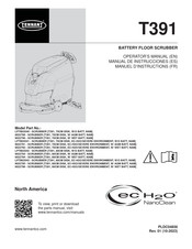 Tennant T391 Manual De Instrucciones